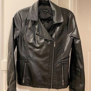 Faux leather jacket -New no tags